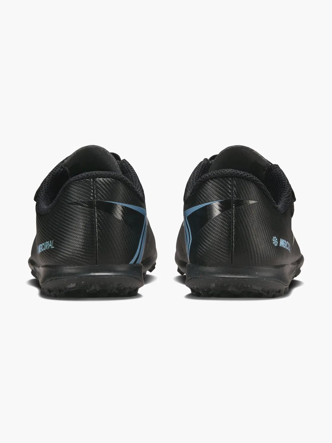 Детские футбольные бутсы с липучкой Nike JR VAPOR 16 CLUB TF PS V, черный — фото 3