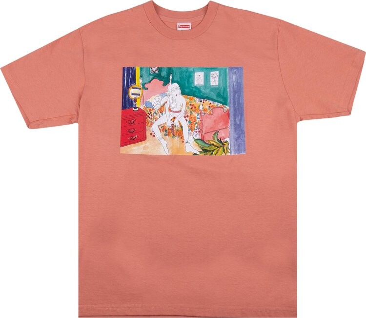 

Футболка Supreme Bedroom Tee 'Terra Cotta', оранжевый