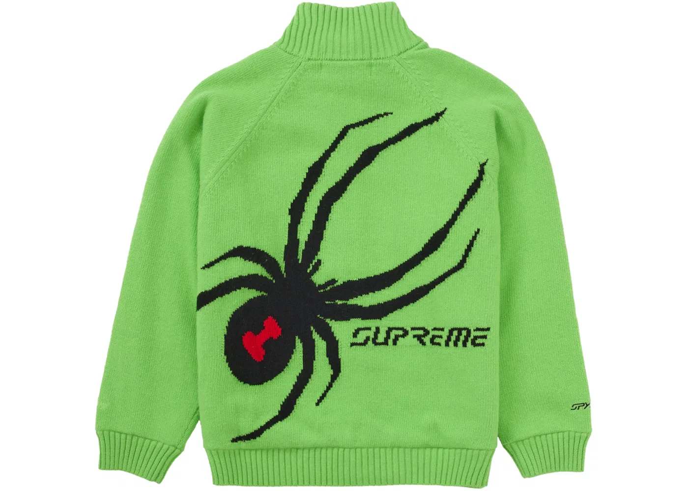 Мужской свитер с ветрозащитой Spyder WINDSTOPPER Supreme, Green — фото 3