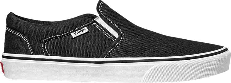 

Кеды Vans Asher Black White, черный