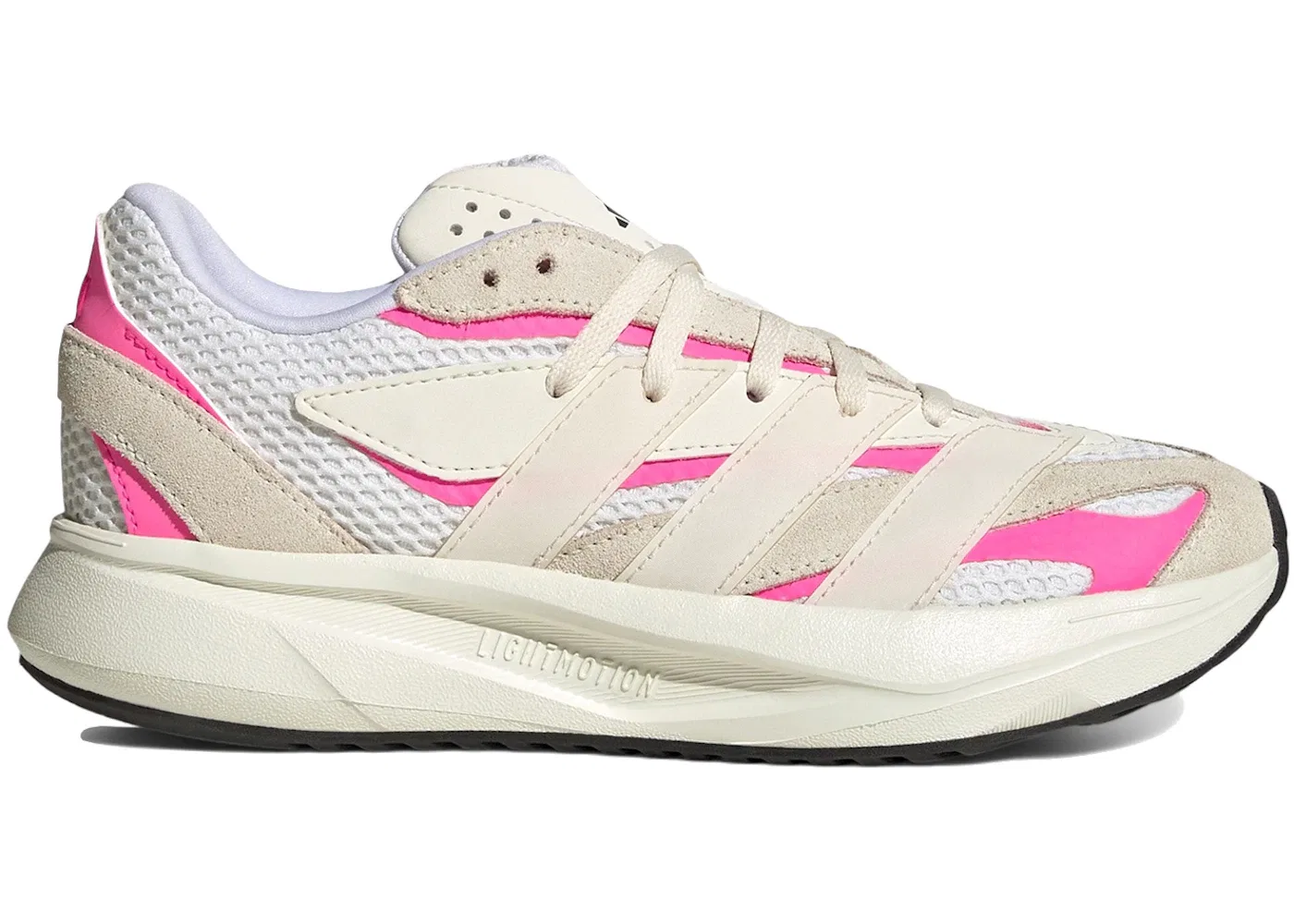 Детские кроссовки Lifestyle Adidas Lightblaze, Off White/Wonder White/Lucid Pink
