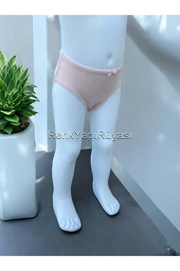Детские трусы для девочек хлопковые 3 шт. Renk Yapi Rüyasi, Puppy'S Paw — фото 4