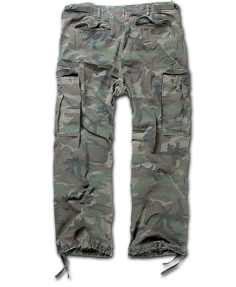 Мужские карго брюки M65 Vintage Pants Brandit, Camouflage — фото 2