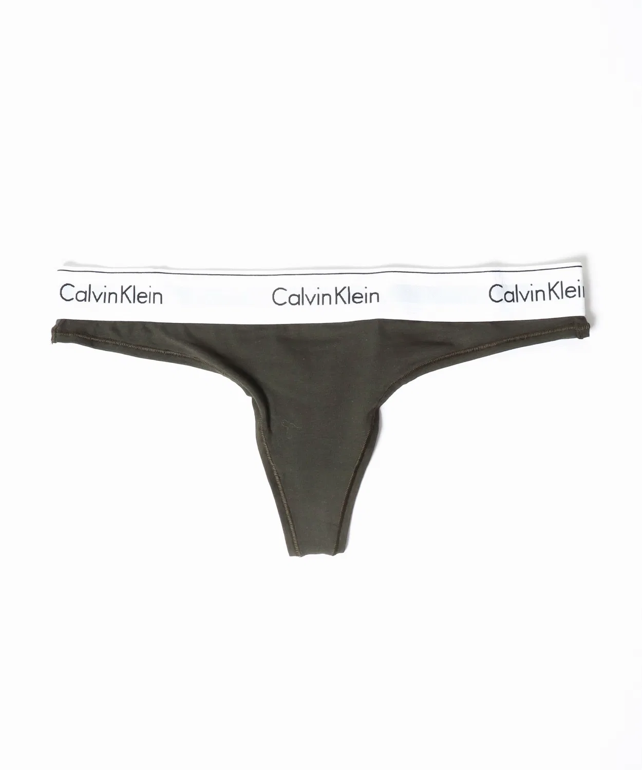 Женские трусы-слипы с заниженной посадкой с логотипом Calvin Klein, Белый — фото 4
