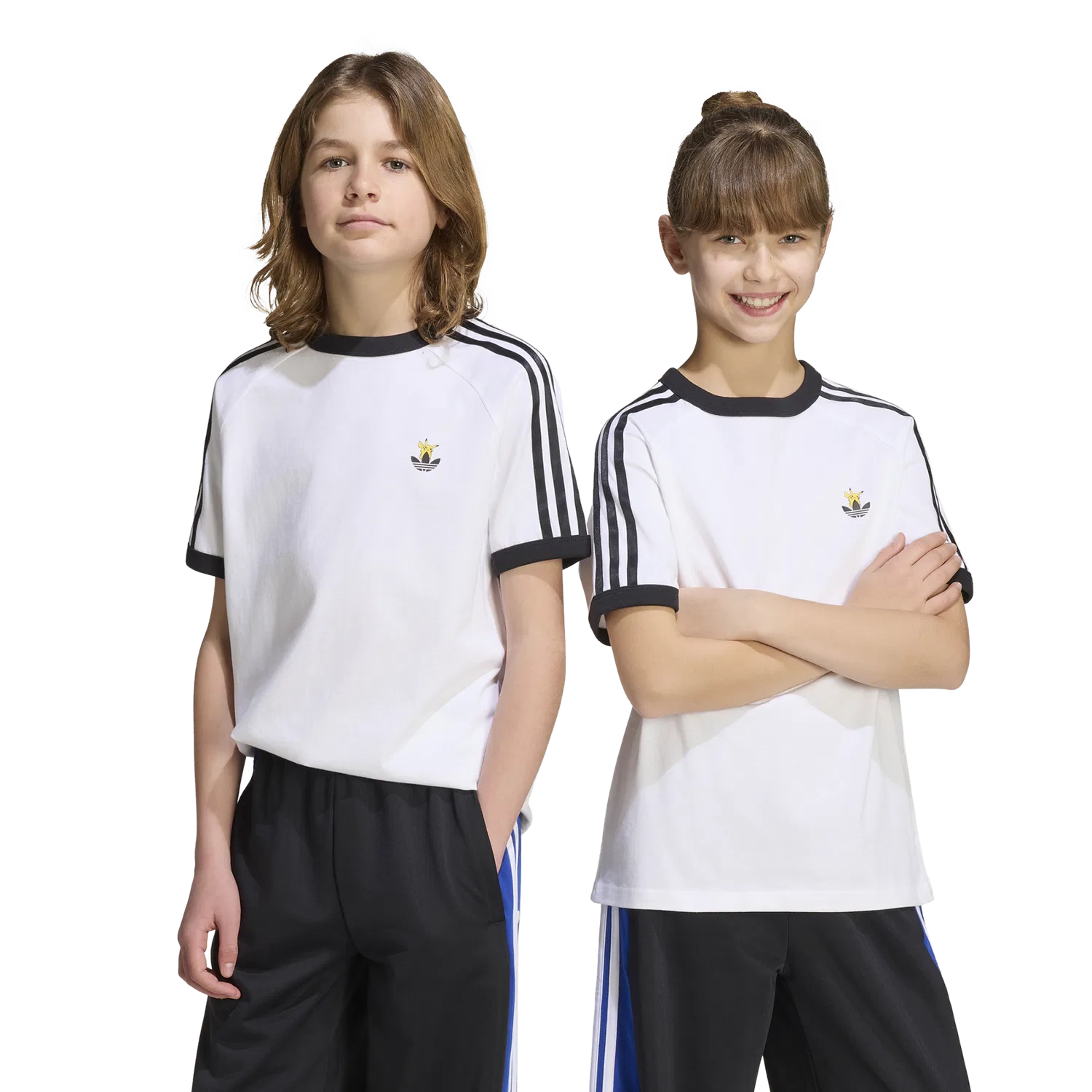 Детская футболка для мальчиков свободного кроя Originals x Pokemon Loose Cali Adidas, белый — фото 4