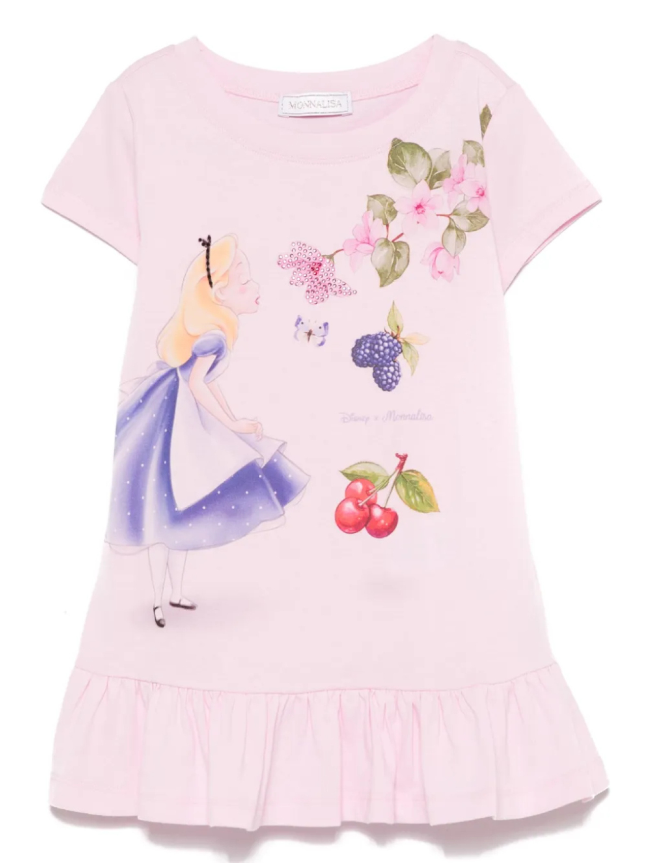 

Футболка X Disney Alice Monnalisa, розовый
