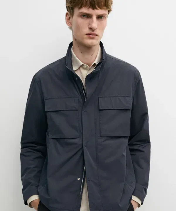 Куртка техническая с карманами, Massimo Dutti