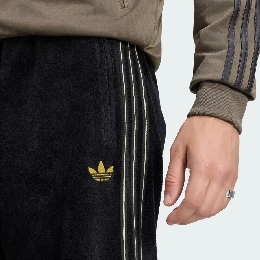Брюки ADIDAS ORIGINALS Regular Pants 'Firebird' черного цвета — фото 3