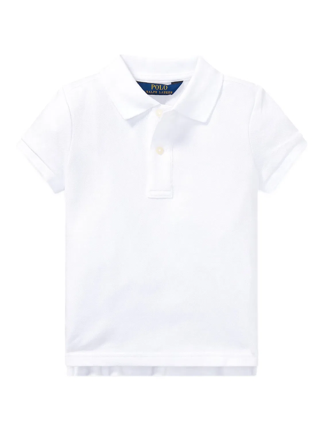 Поло с короткими рукавами из хлопка Polo Ralph Lauren, белый