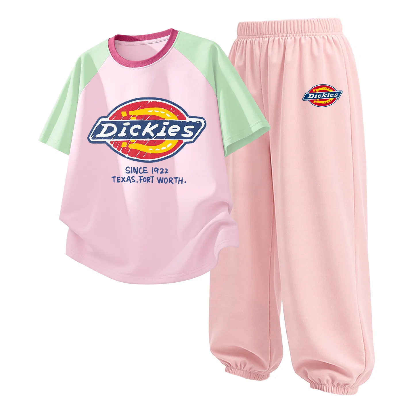 Детский спортивный комплект из 2 предметов Dickies, Soft Pink