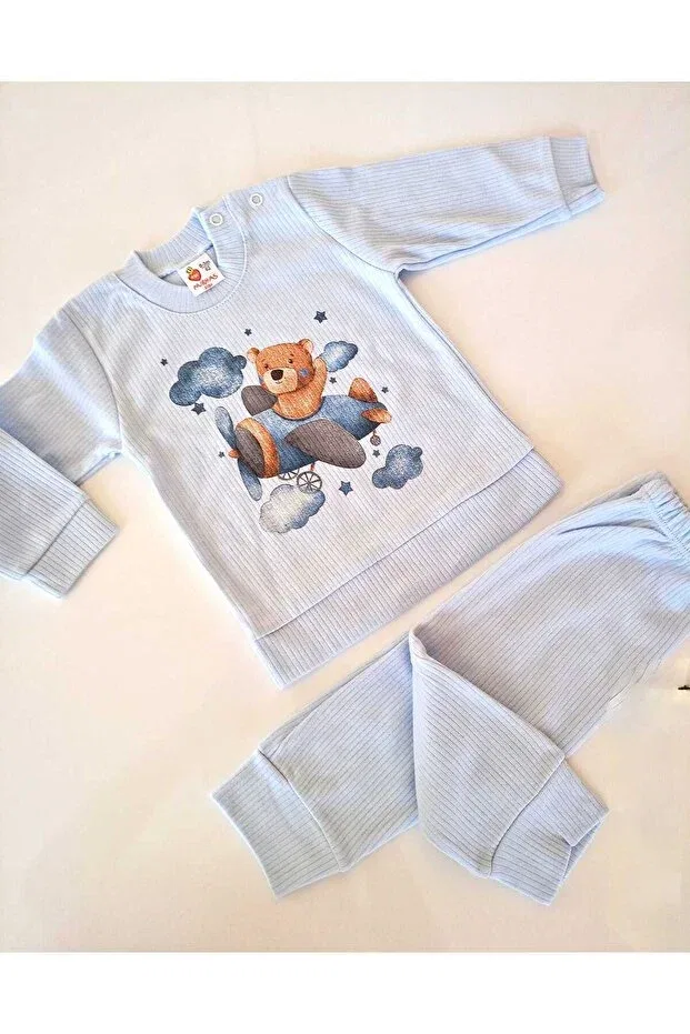 Детский комплект для мальчиков хлопковый Viamaris, Blue