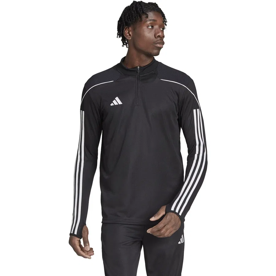 Футболка спортивная с длинным рукавом adidas Tiro23 L Tr Top Siyah, Черный