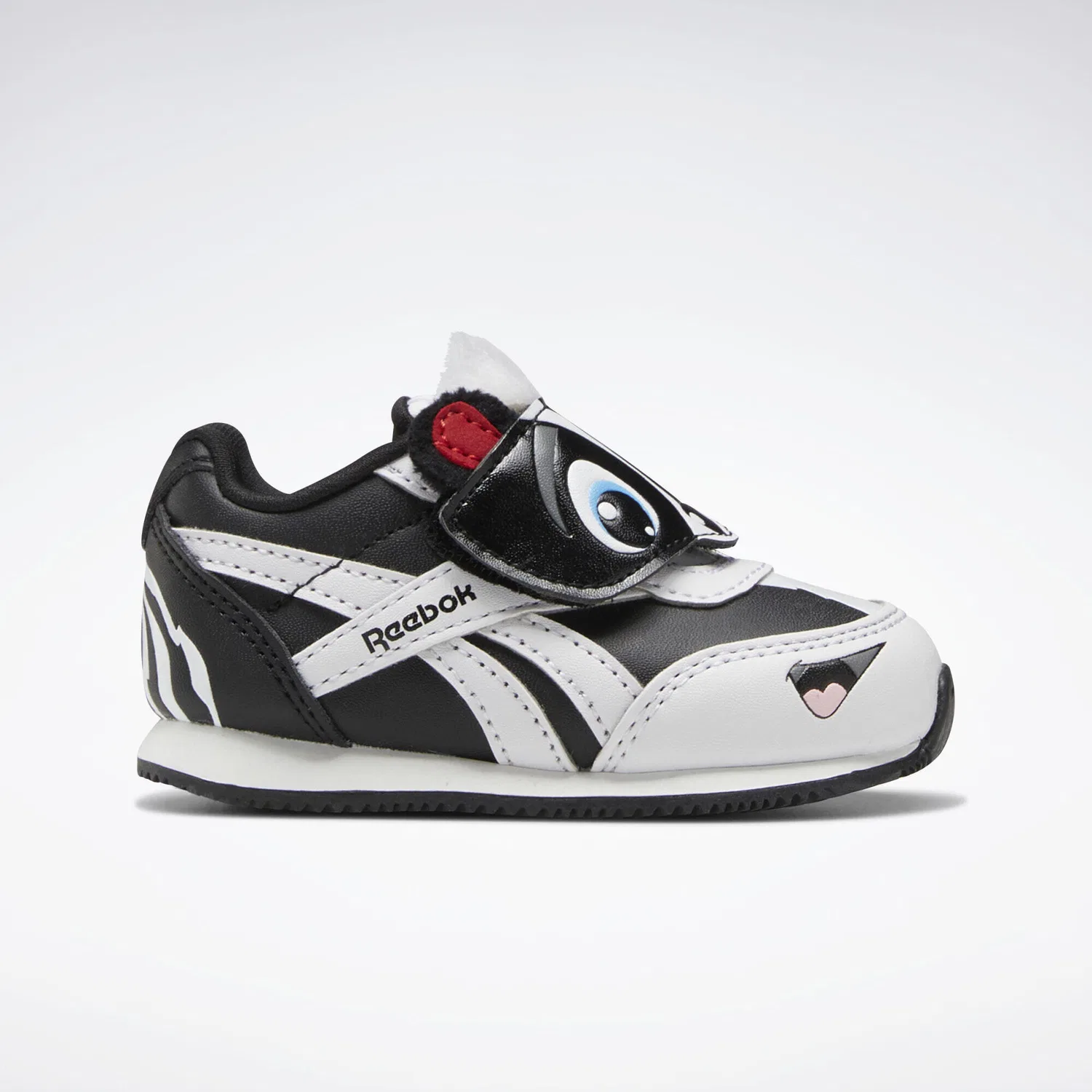 Детские кроссовки с принтом Reebok Royal Classic Jogger 2 KC, Schwarz Weiss Rot