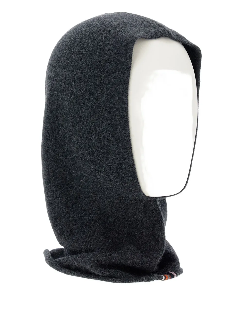 

Вязаная балаклава с логотипом extreme cashmere, серый