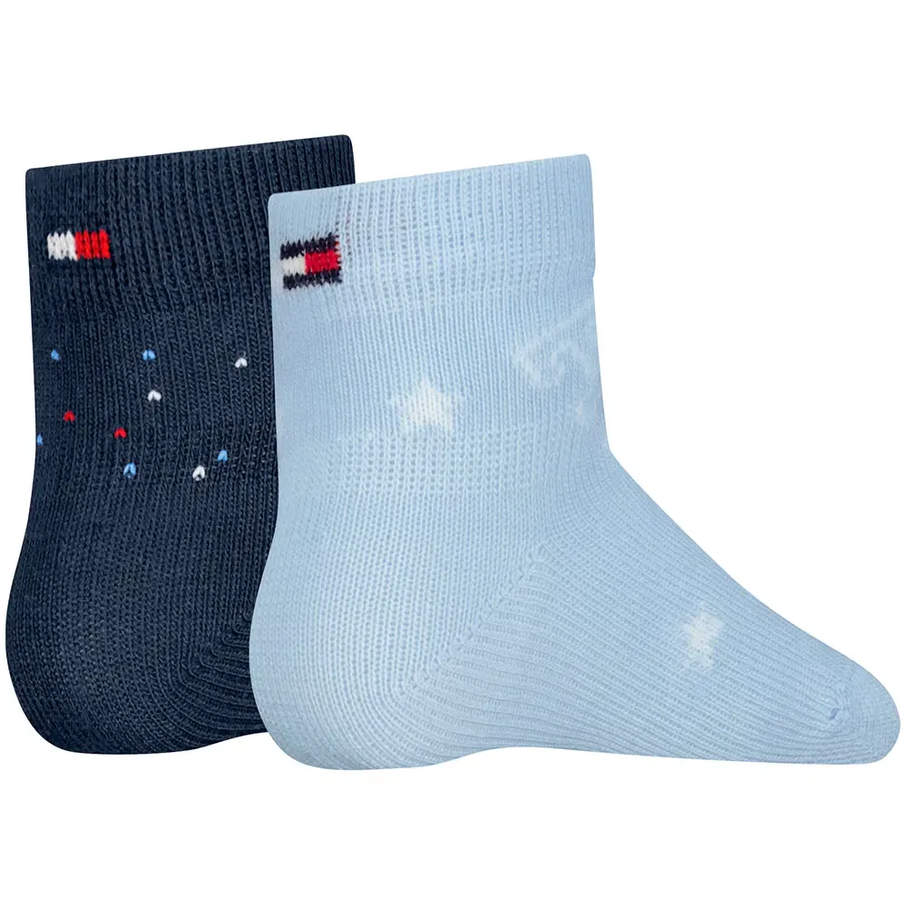 Детские носки для девочек хлопковые Tommy hilfiger, Blue — фото 2