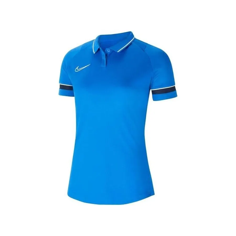 Женская футболка поло с длинным рукавом W Academy 21 Polo Nike, Синий