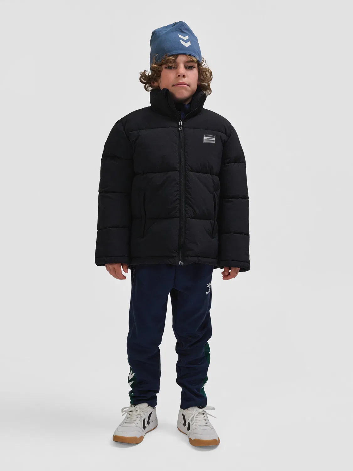 Детская куртка на молнии Hmlcrisp Hummel, Schwarz — фото 4