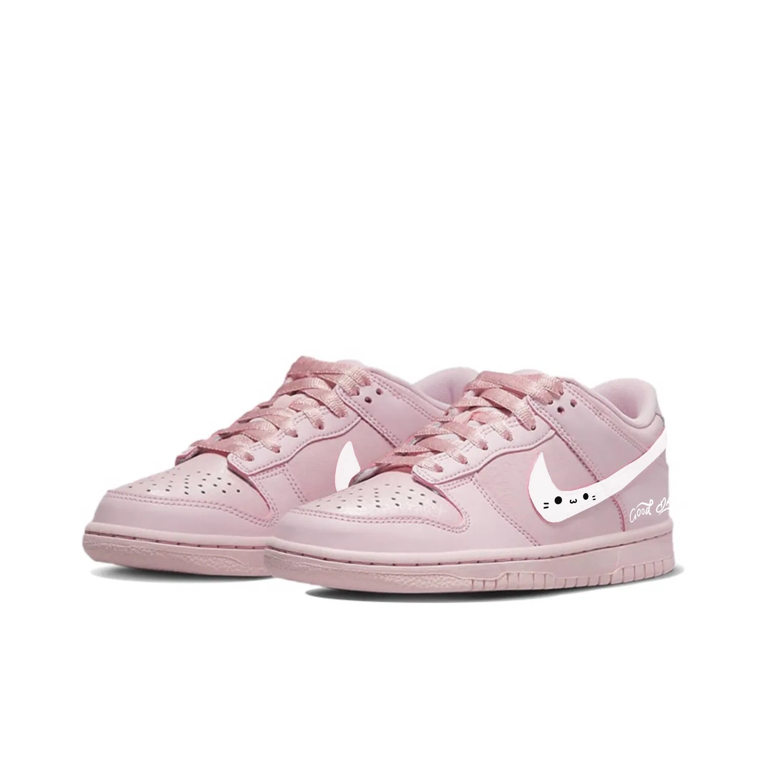 Детские кроссовки для скейтбординга с принтом Cherry Blossom Pink Nike — фото 4