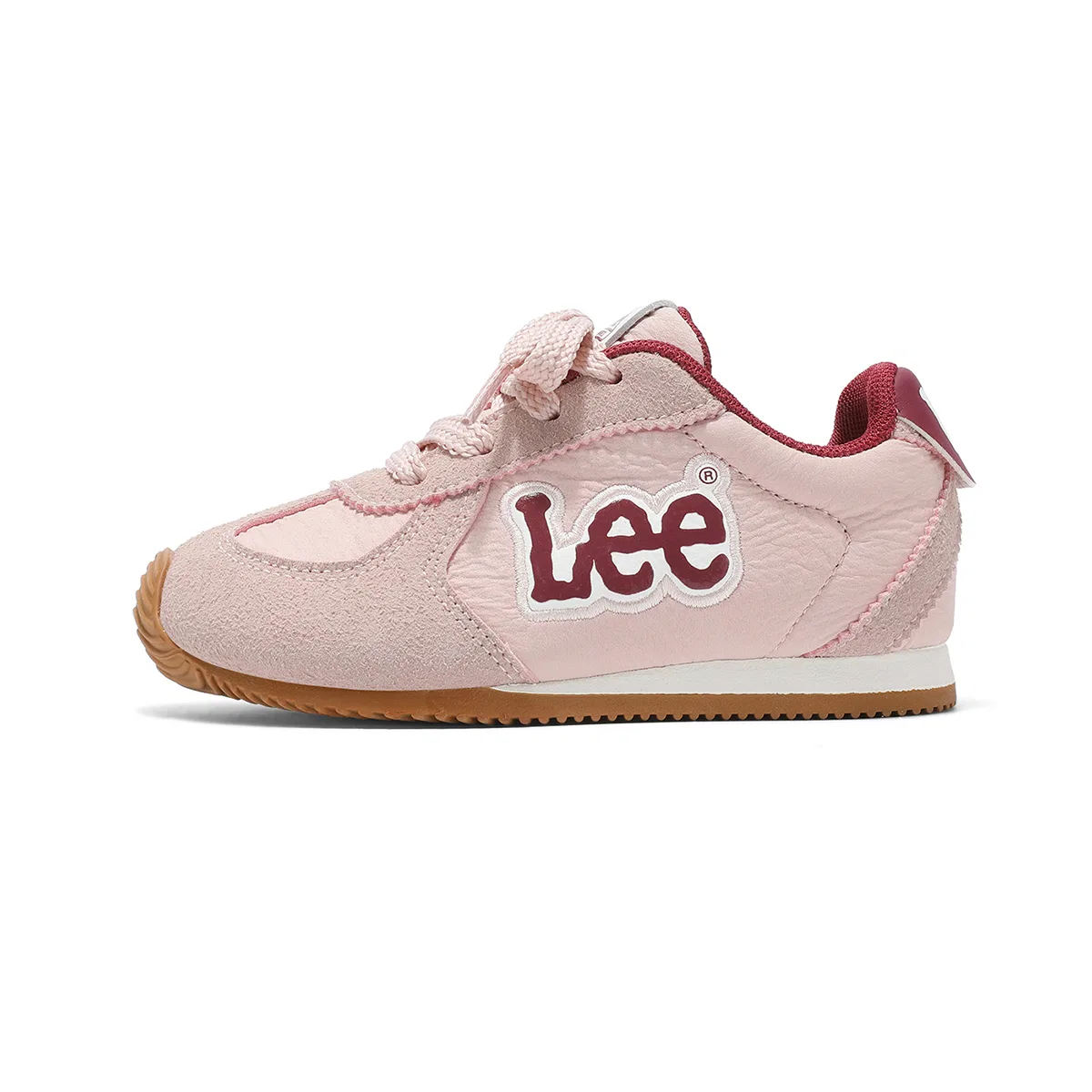 Детские кроссовки с низким верхом Lee, Beige Black — фото 3