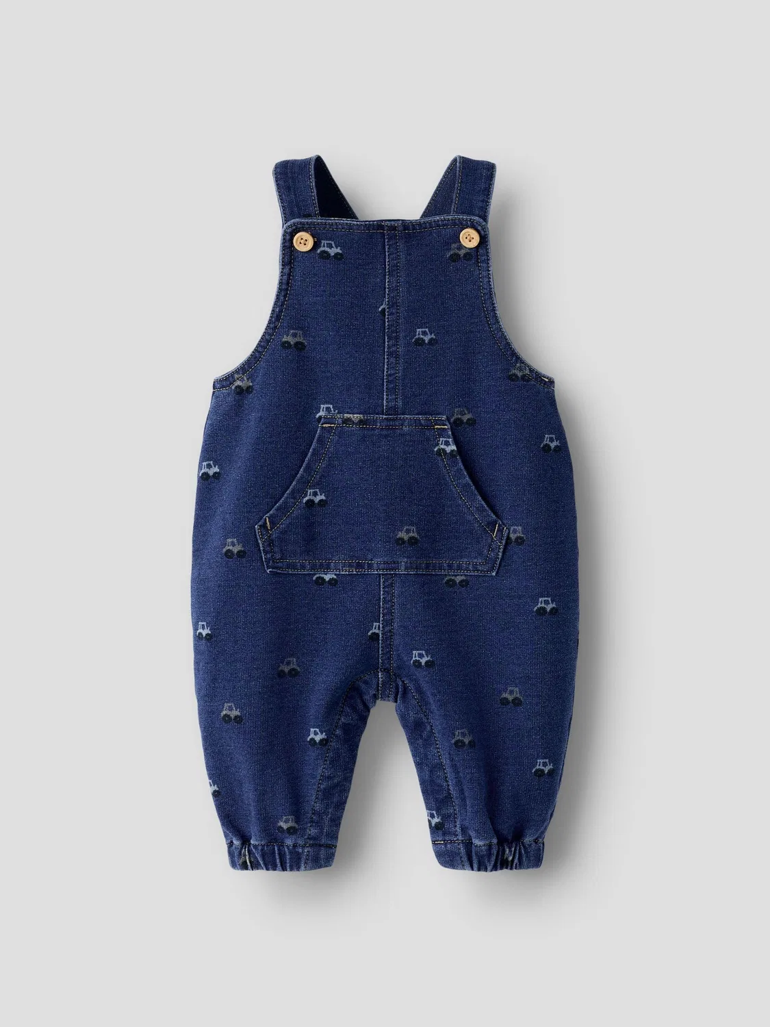 Комбинезон джинсовый на лямках Dark Blue Denim Name It, синий — фото 3