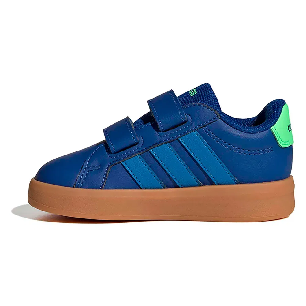 Кроссовки Adidas Grand Court 30 для малышей, синий — фото 3