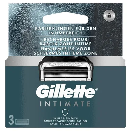 Сменные лезвия для интимной бритвы Gillette Intimate