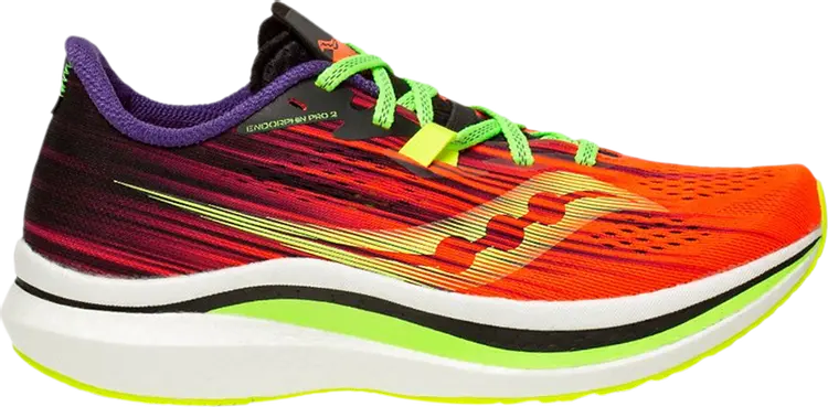 Кроссовки Saucony Wmns Endorphin Pro 2 ViZiPRO, оранжевый