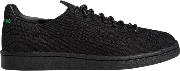 Кроссовки Adidas Pharrell x Superstar Primeknit 'Black', черный - фото