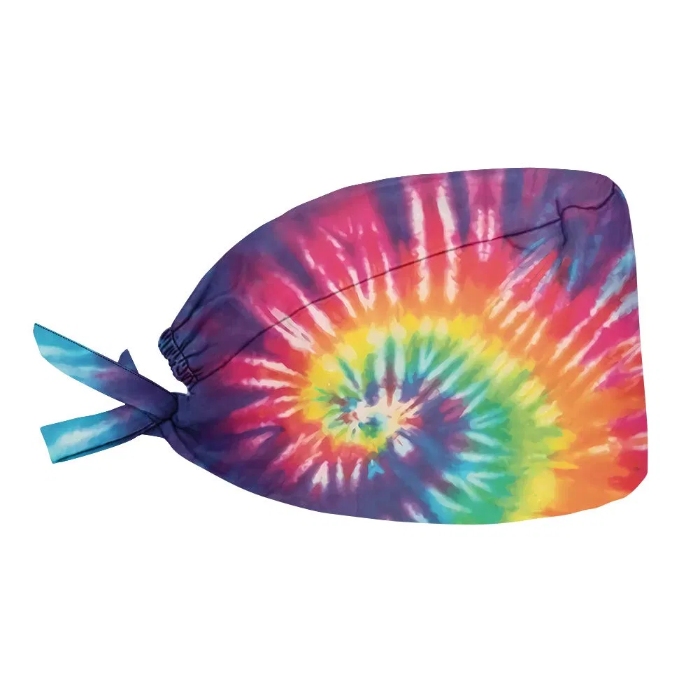 Тюрбан для душа с регулируемым ремешком, UOIMAG, 21 x 13.5 см, 28 Rainbow Swirls