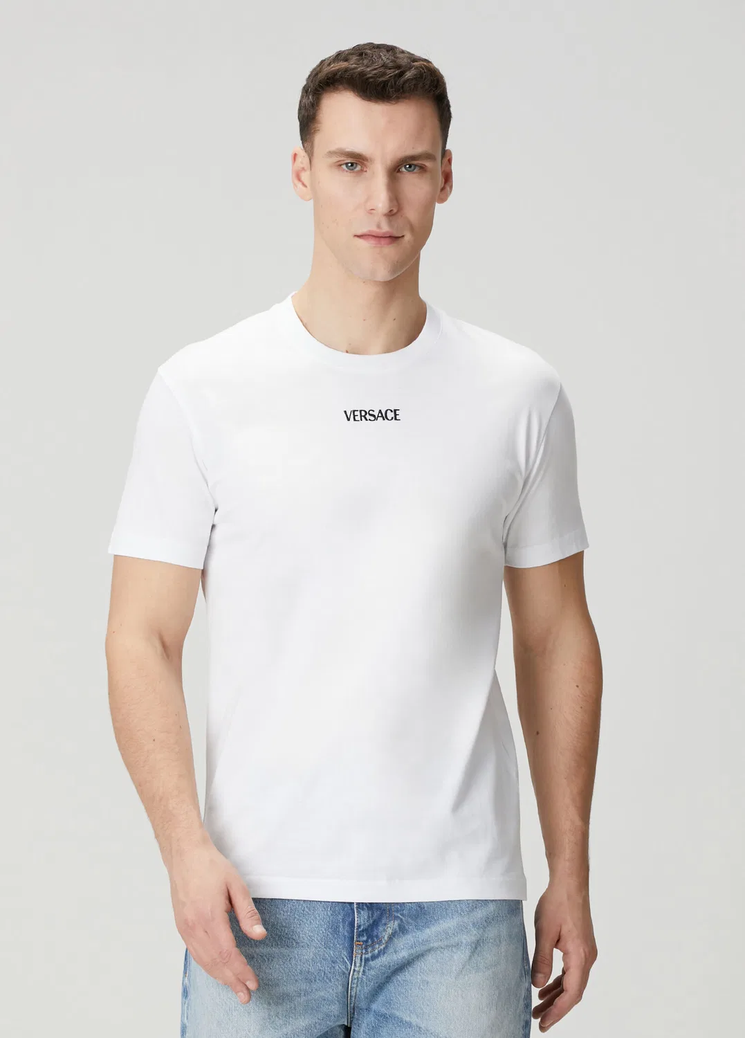 Футболка Slim Fit Versace, белый