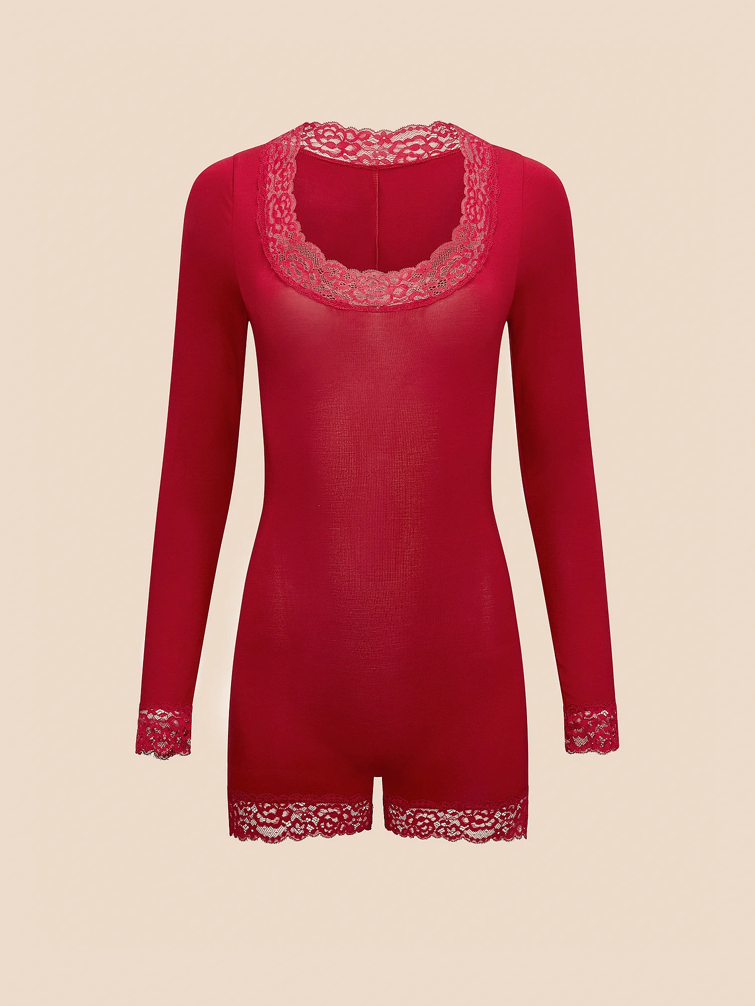 

Комбинезон Victoria's Secret Abbi Sleep, красный