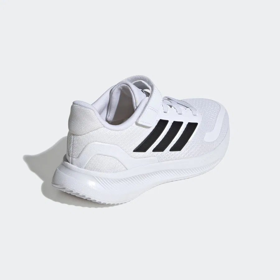 Детские спортивные кроссовки с закрытым носком adidas Runfalcon 5, Белый — фото 4