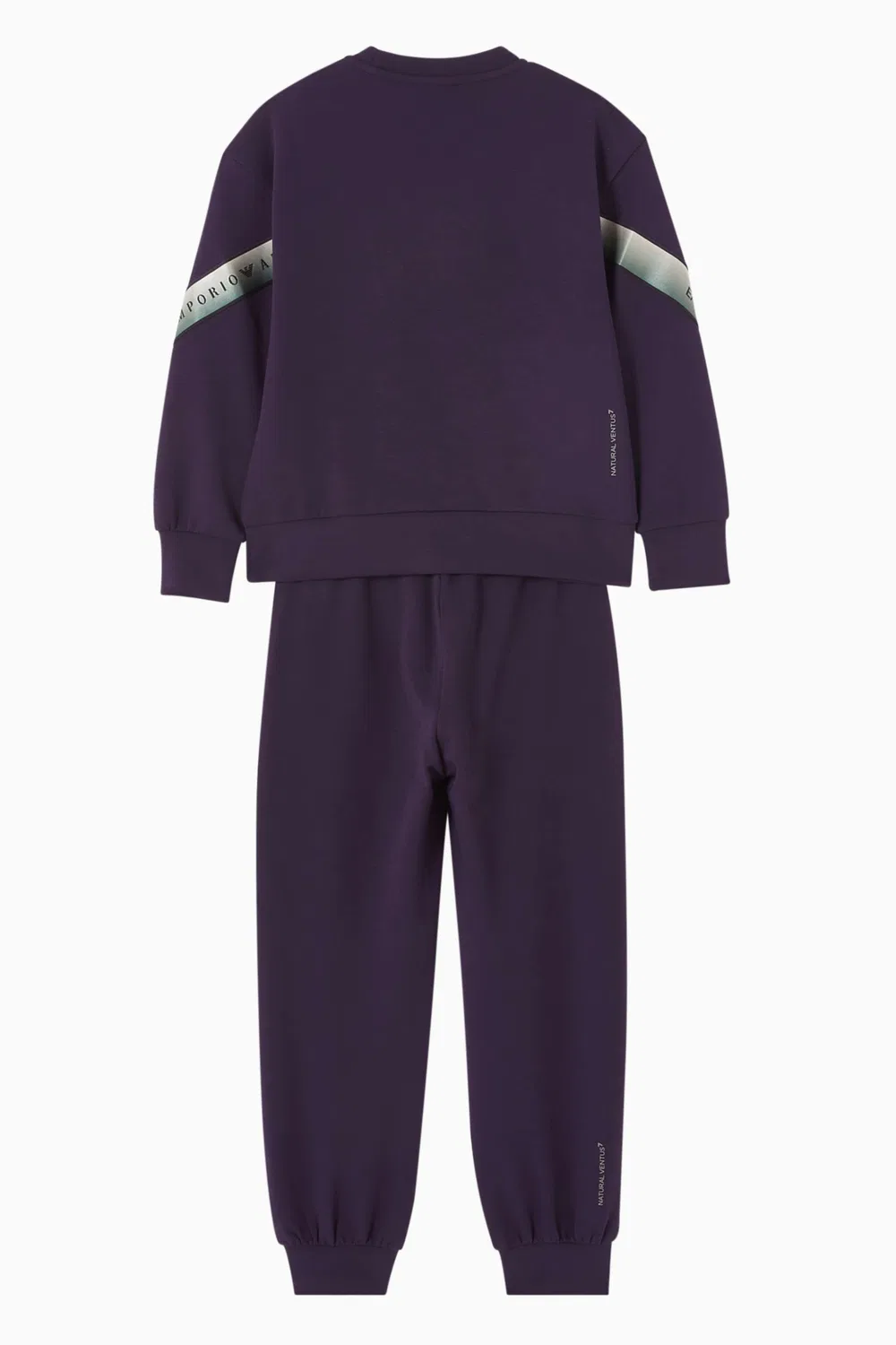 Комплект свитшот и штаны EA7 Emporio Armani, фиолетовый — фото 3