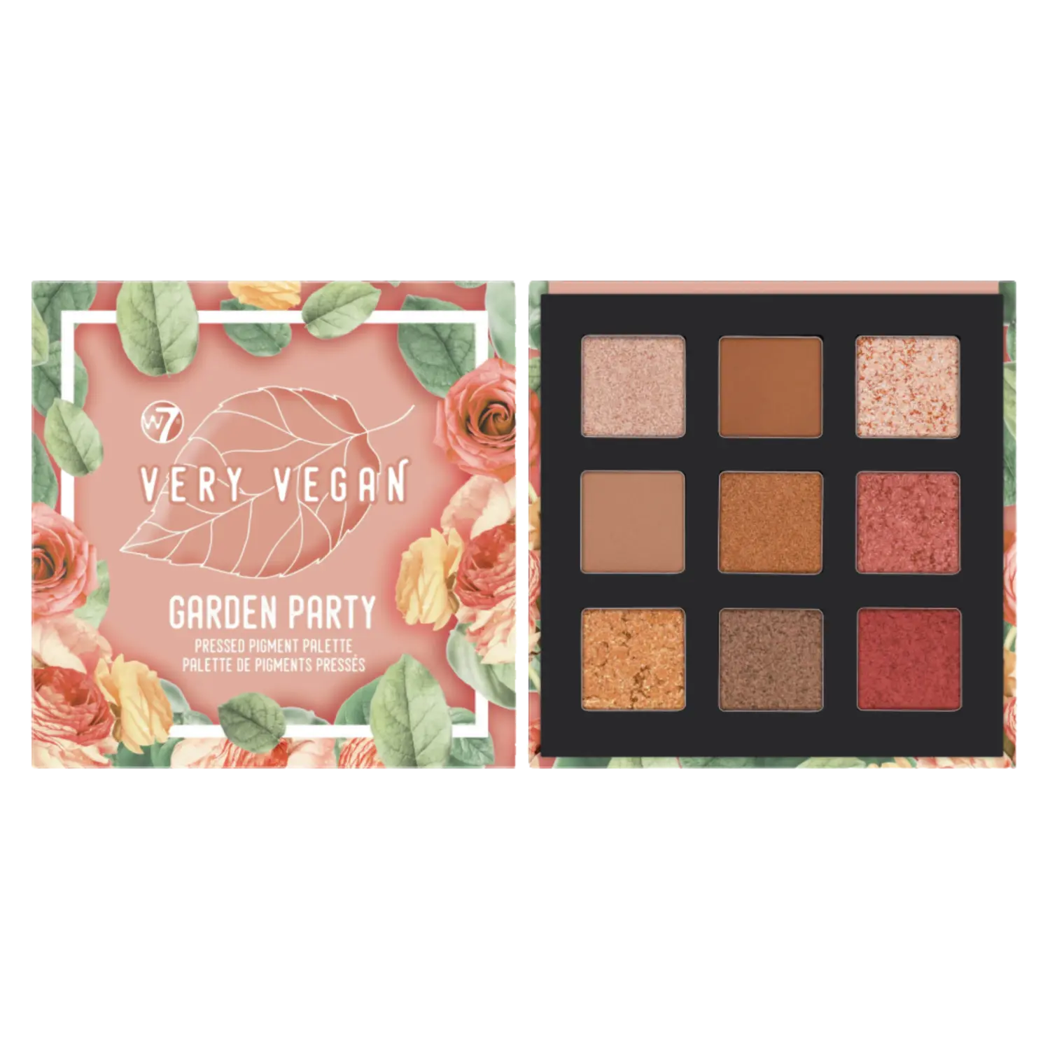 

W7 Very Vegan Paleta палитра прессованных пигментов для век, 6,3 г