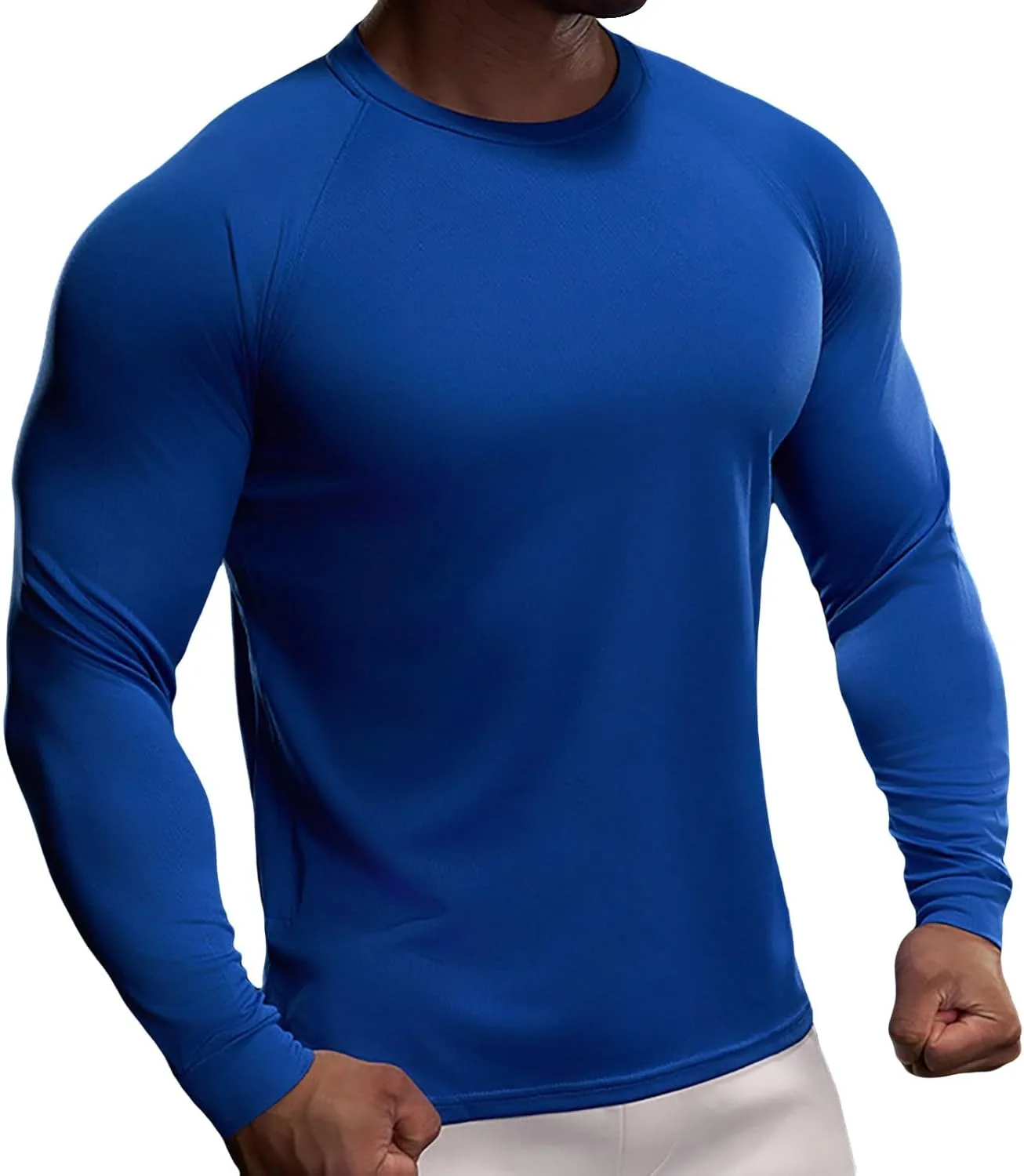 

Мужская компрессионная футболка с длинным рукавом Quick Dry для тренировок