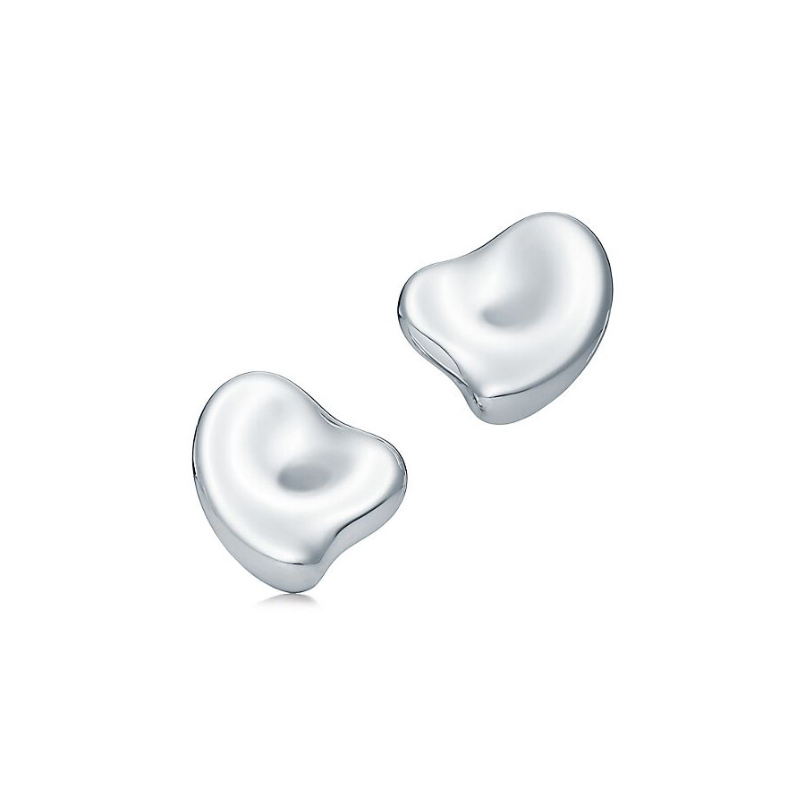 

Клипсы Tiffany & Co. Elsa Peretti Full Heart Ear, серебро