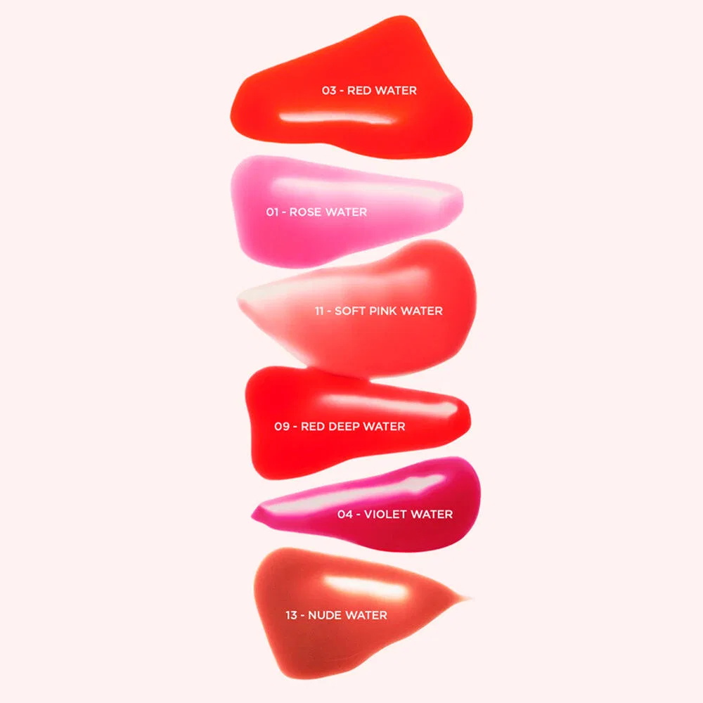 Матовая гидростойкая помада-тинт Water Lip Stain 7 мл Deep Red Water Clarins, Deep Red Water — фото 4