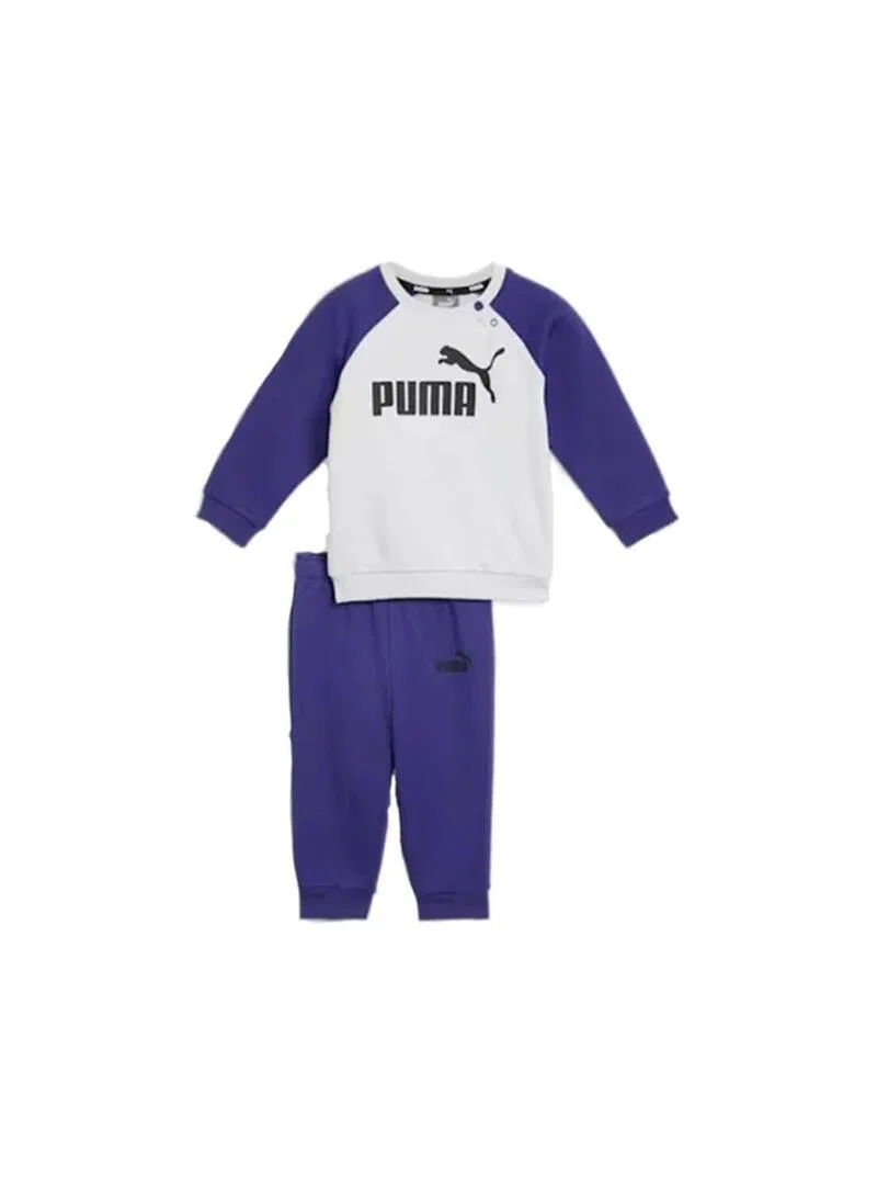 Детский спортивный костюм с принтом Minicats ESS Raglan Jogger Puma, Konigsblau — фото 2