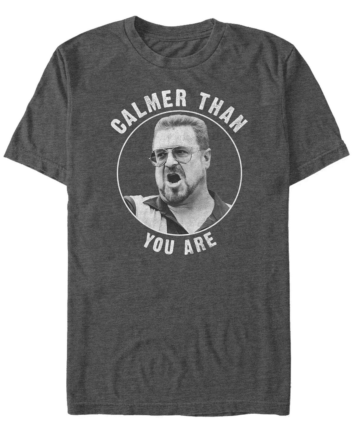

Мужская футболка с коротким рукавом walter calmer than you are the big lebowski Fifth Sun, мульти, Серый, Мужская футболка с коротким рукавом walter calmer than you are the big lebowski Fifth Sun, мульти