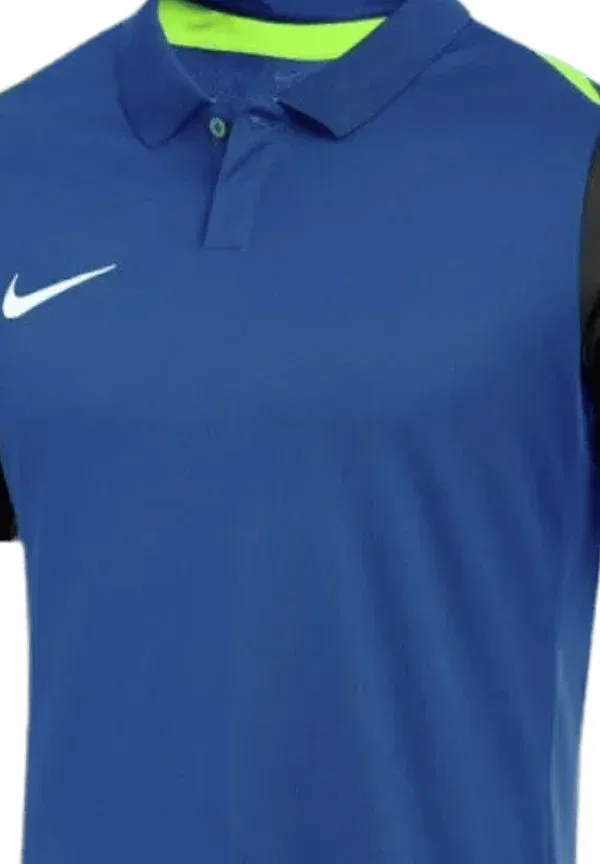Футболка поло с технологией Dri-fit, Nike Performance, Blauschwarz, черный/синий — фото 2