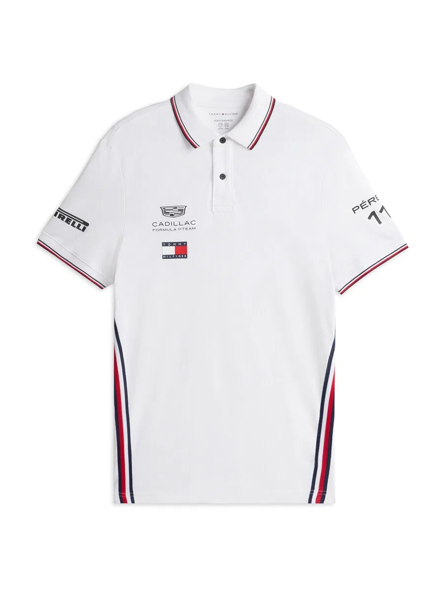 Футболка TOMMY HILFIGER 'TH X CF1 PEREZ REPLICA' белого цвета