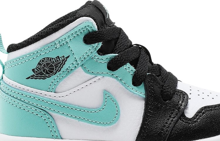 Кроссовки Air Jordan 1 Mid TD Tropical Twist, зеленый — фото 2
