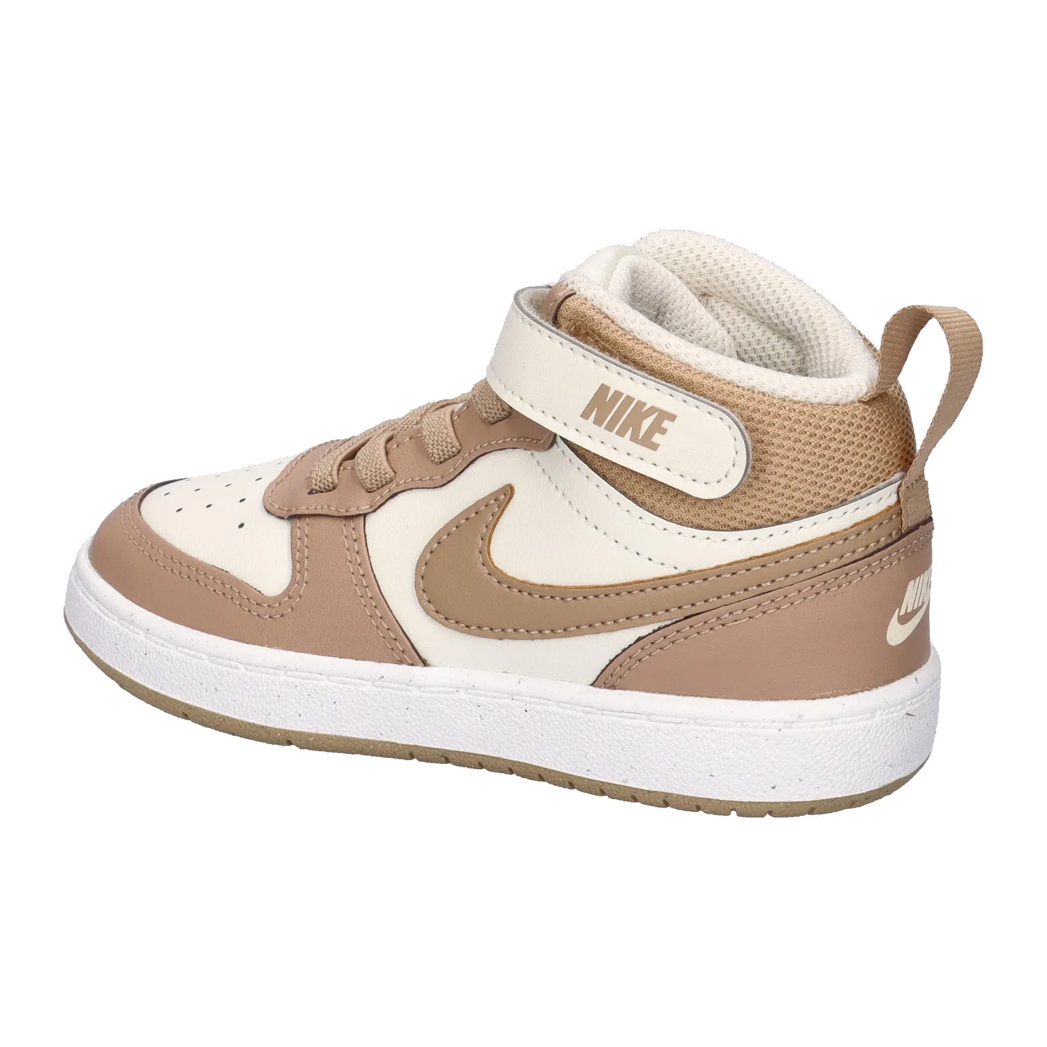 Детские кроссовки с высоким верхом Court Borough Mid 2 Nike, Creme — фото 3