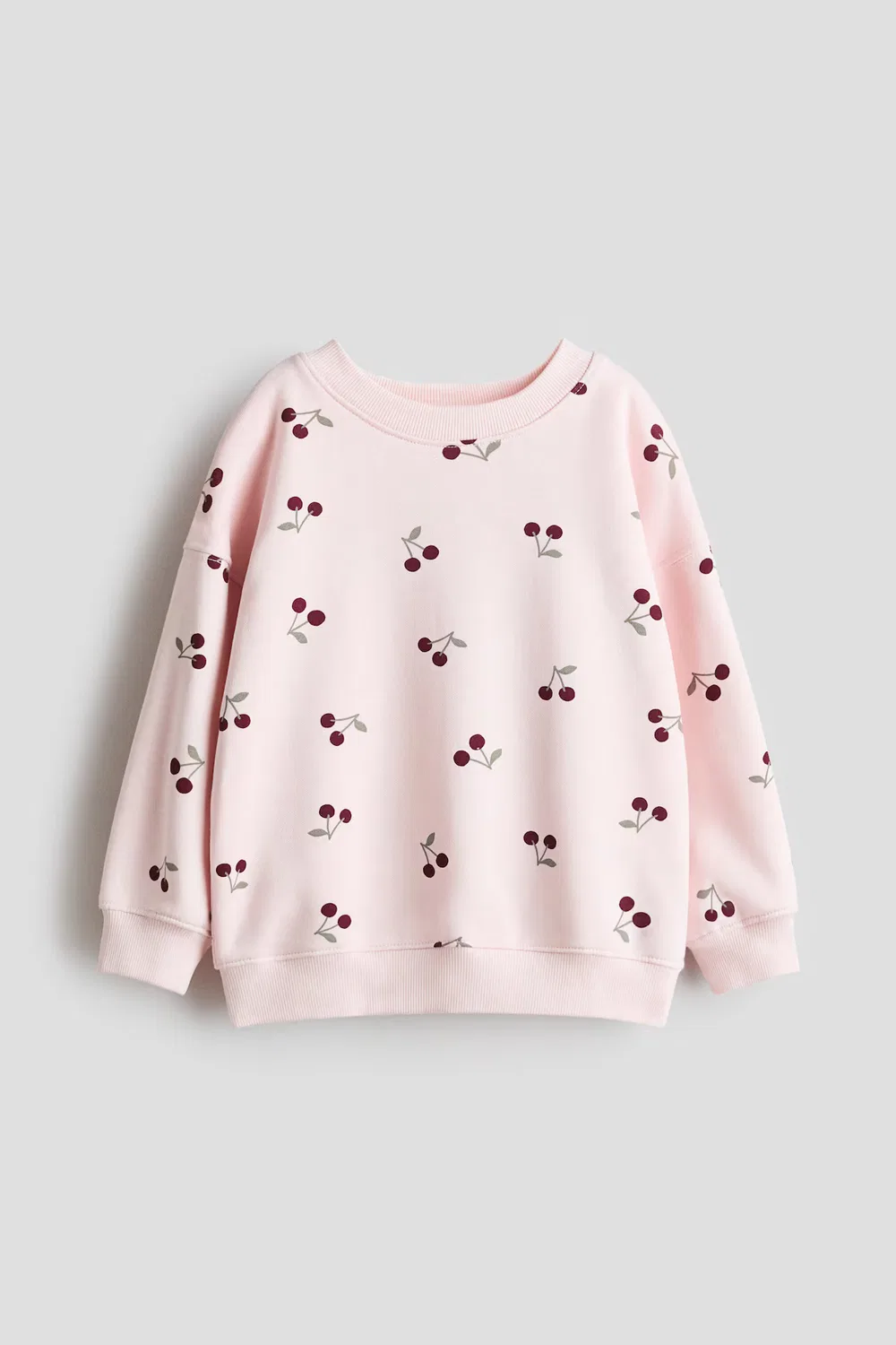 Толстовка с принтом H&M, Hellrosa/Kirschen