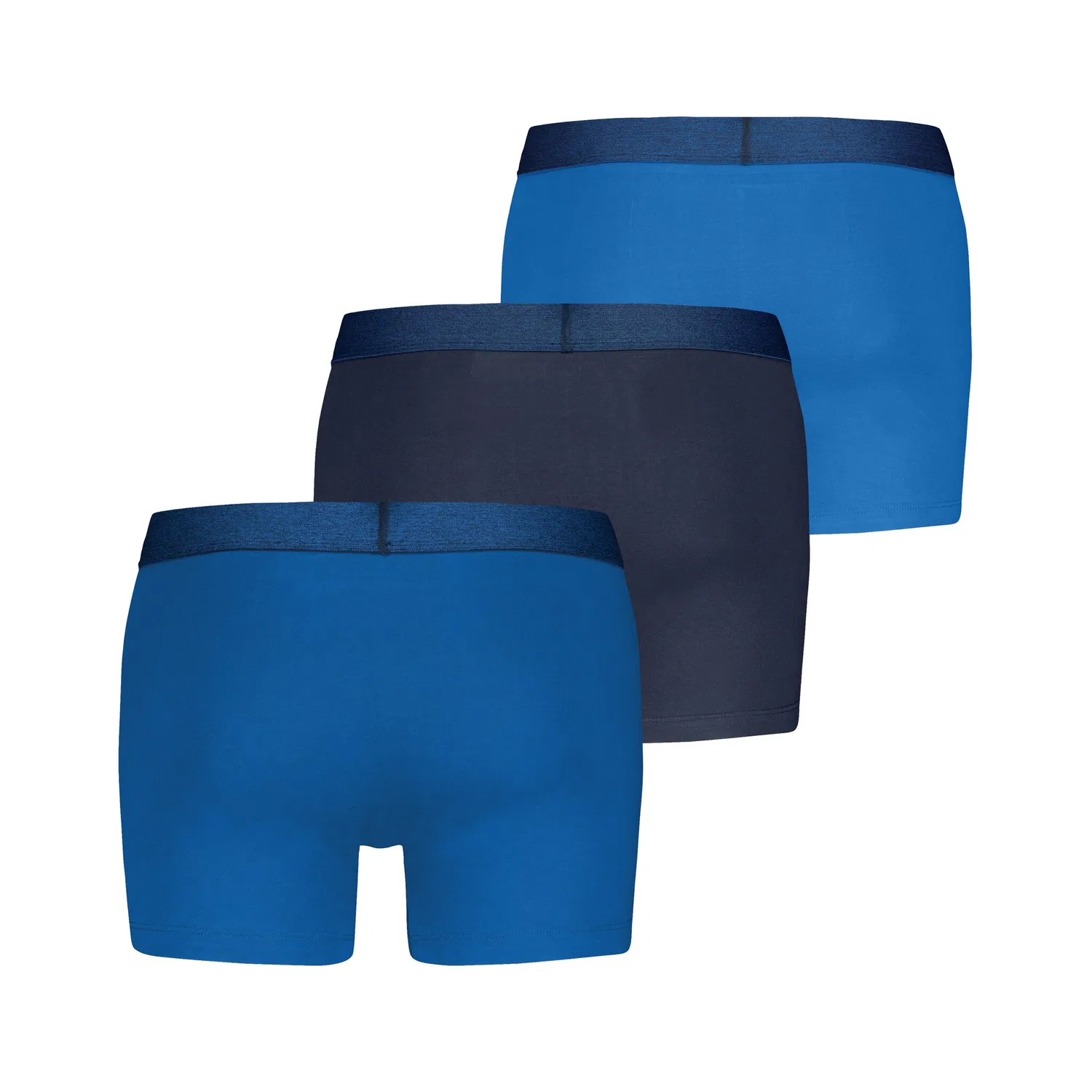Мужские боксеры с двойным слоем Levi's, Blue Combo — фото 2