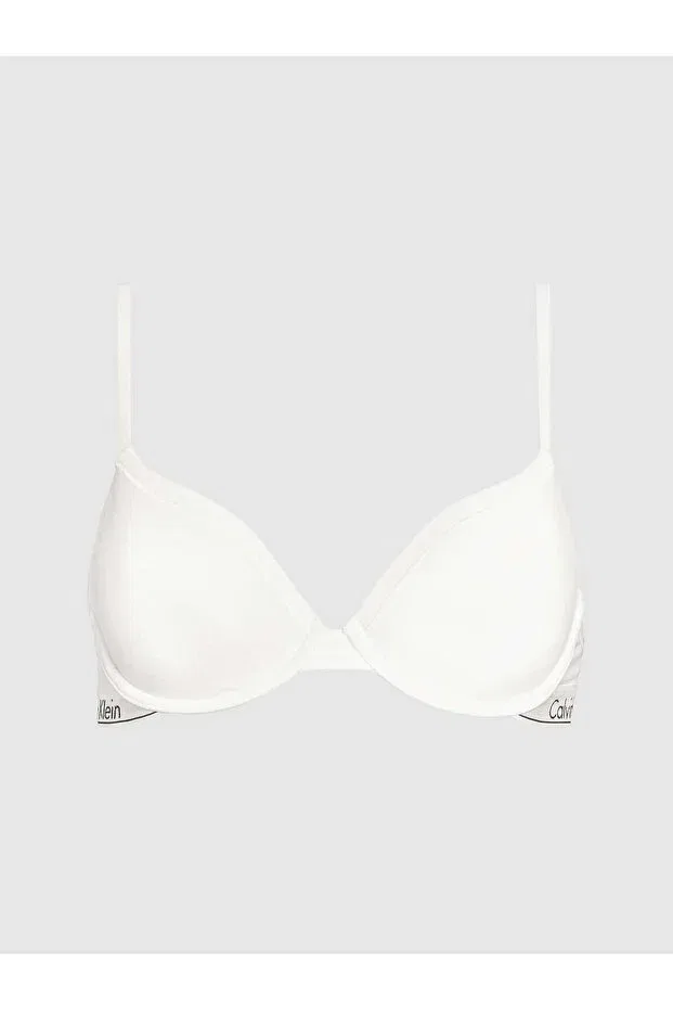 Женский бюстгальтер-бралетт с бретельками-спагетти Calvin Klein, White