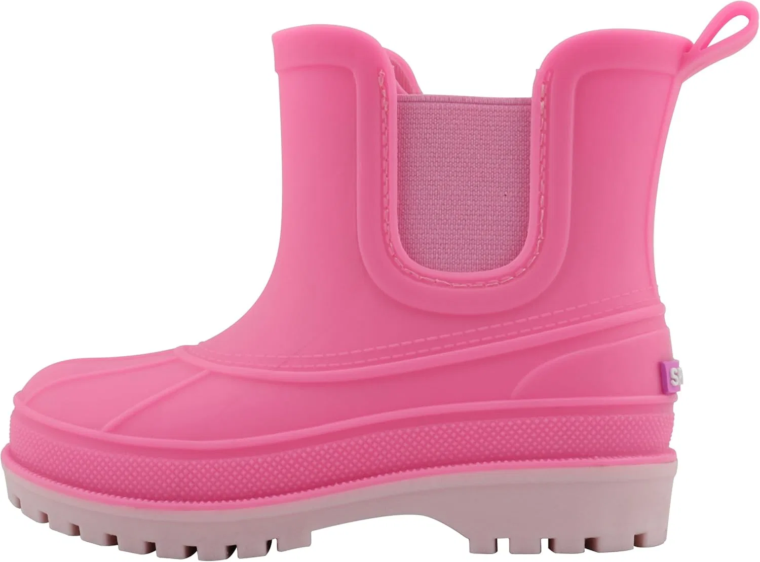 Детские сапоги дождевые Port Rain Boots Sperry, Hot Pink — фото 4