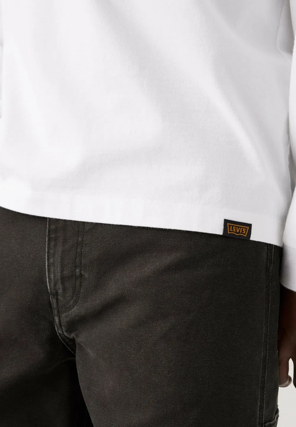 Футболка Ls workwear desert palm - толстовка Levi'S, Desert Palm - Whites — фото 3