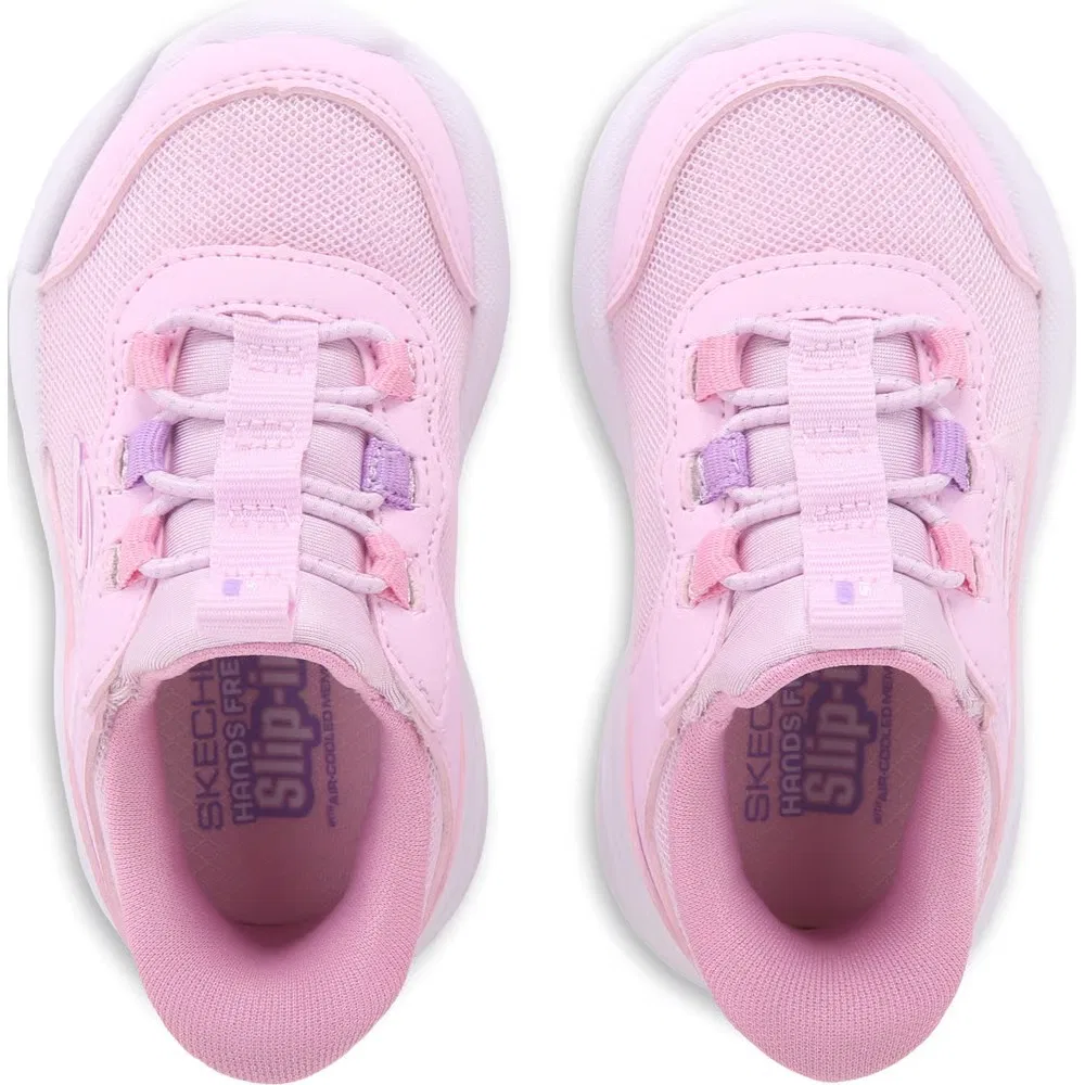 Детские кроссовки Bounder Pro для малышей Skechers, Light Pink — фото 4