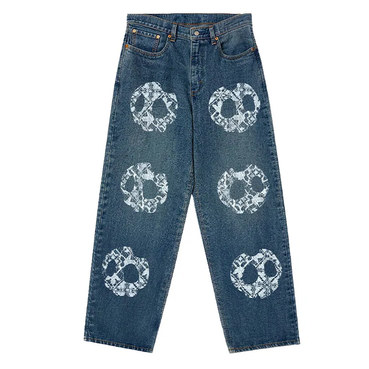 Джинсы широкие Moderate, Levis, Blue